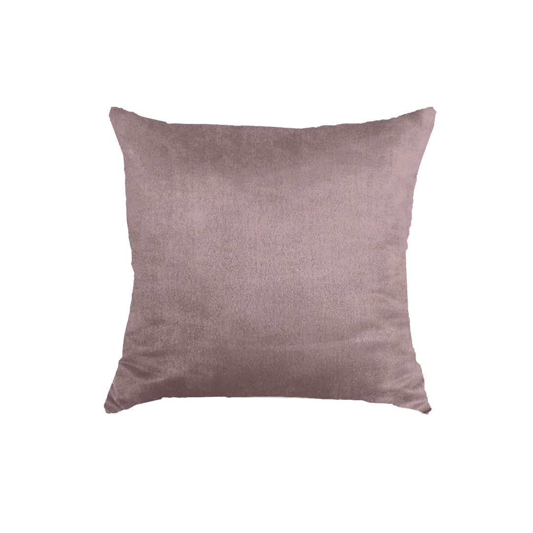 Super Soft Plain Mist Pink Throw Cushion