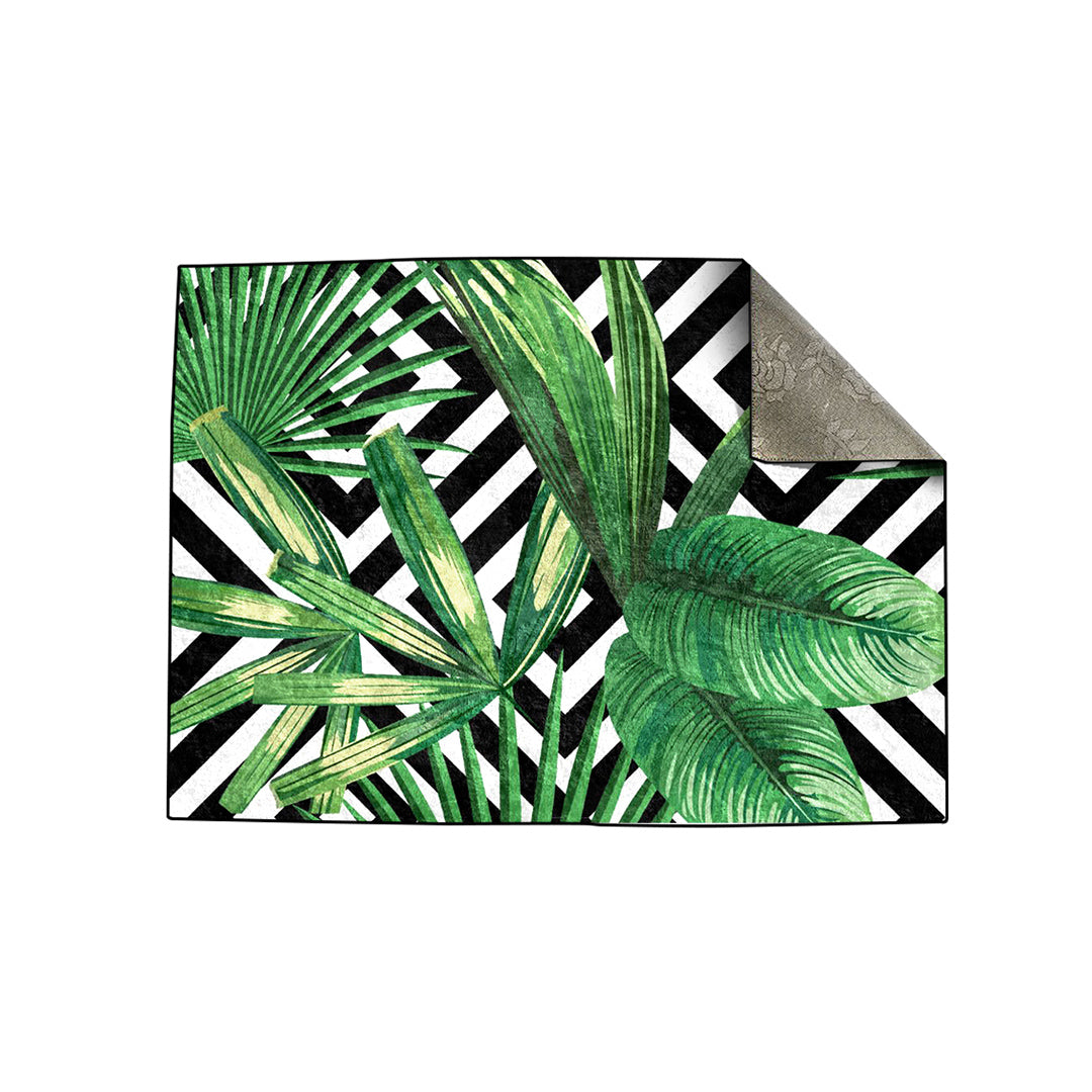 Tropical Geometric Centerpiece (Rug)