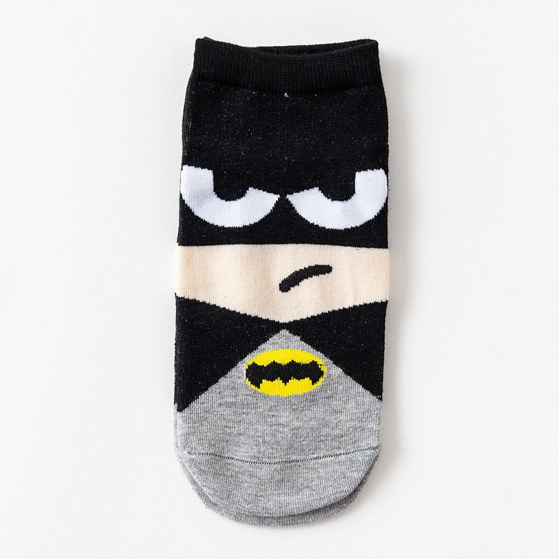 Angry Batman Low Cut Crazy Socks