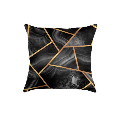 SuperSoft Black Mosaic Throw Cushion