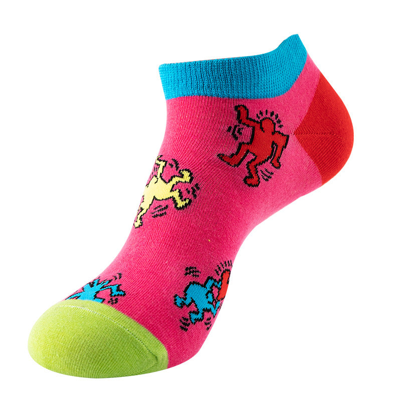 Dancing Heart Ankle Socks