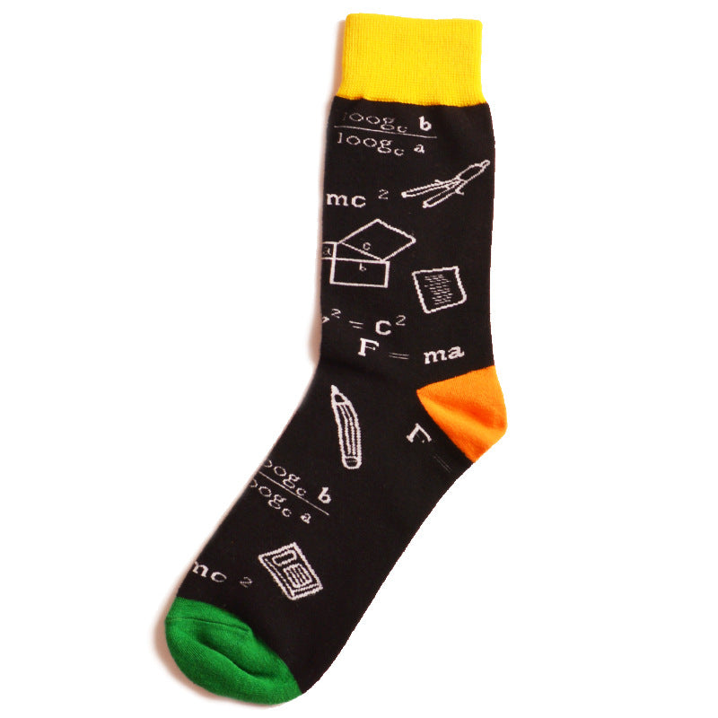 For The Love of Science Crazy Socks