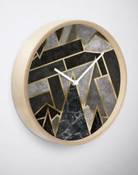 Thumbnail for Grey Geometric Mosaic Wall Clock