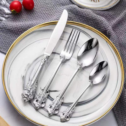 Carving Silver Cutlery Set