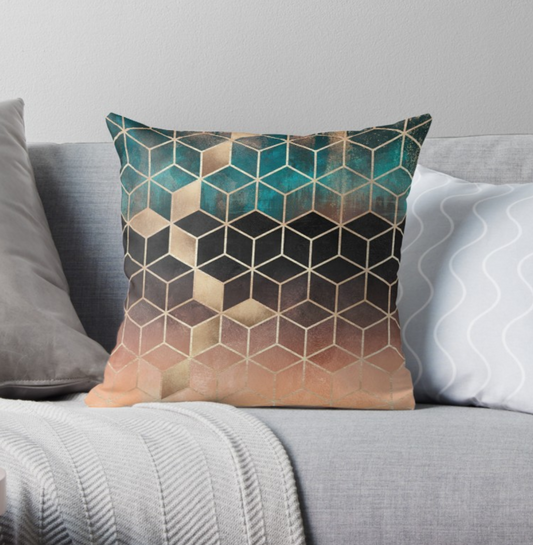 Supersoft Ombre Cubes Emerald & Copper
