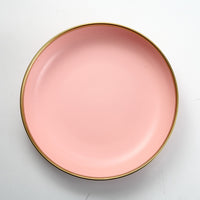 Thumbnail for Pink & Gold Porcelain Plate