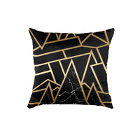 Thumbnail for SuperSoft Black Marble Affect Throw Cushion