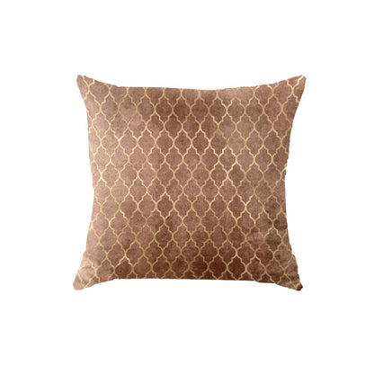 SuperSoft Copper Brown Throw Pillow