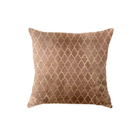 Thumbnail for SuperSoft Copper Brown Throw Pillow