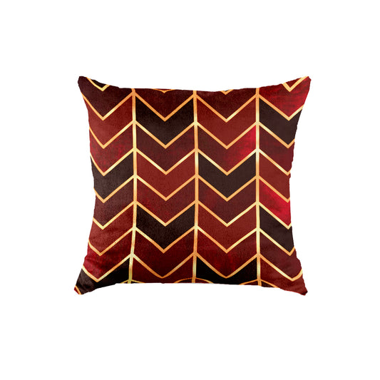 SuperSoft Burgundy Arrow Throw Pillow