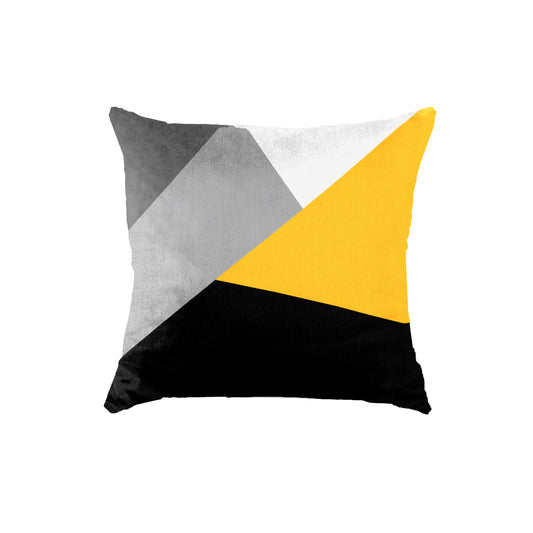 SuperSoft Grey Yellow Black Geo